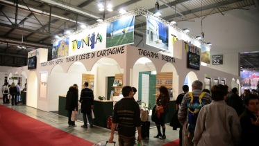 Le stand de la Tunisie à la BIT de Milan: pas assez moderne!