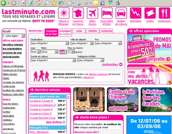 les 5 prémiers sites ''Voyage-tourisme'' : 10 636 000 visiteurs uniques!