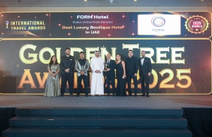 FORM Hotel Celebrates Second Consecutive Win as Best Luxury Boutique Hotel at International Travel Awards 2025