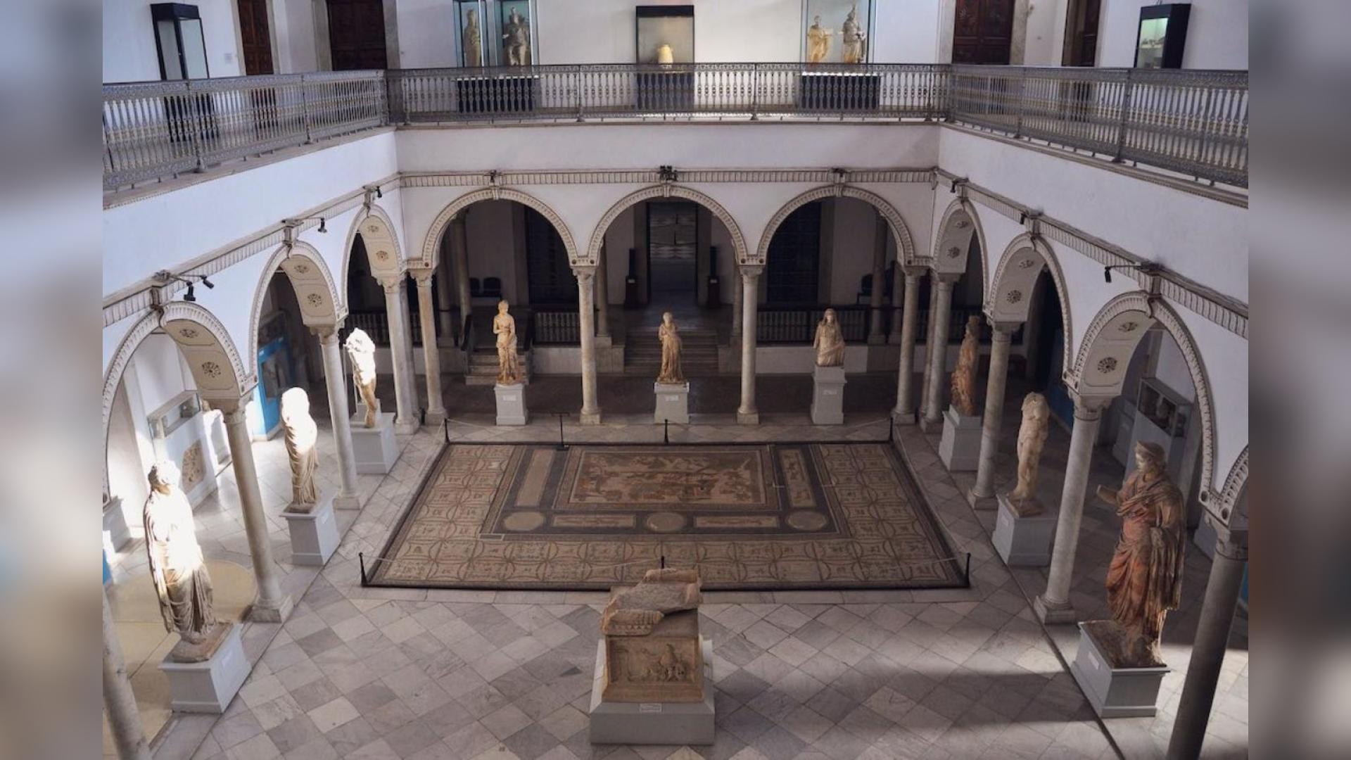 La salle de Carthage au musée du Bardo, le triomphe de l’influence italianisante dans l’architecture beylicale du XIXe siècle