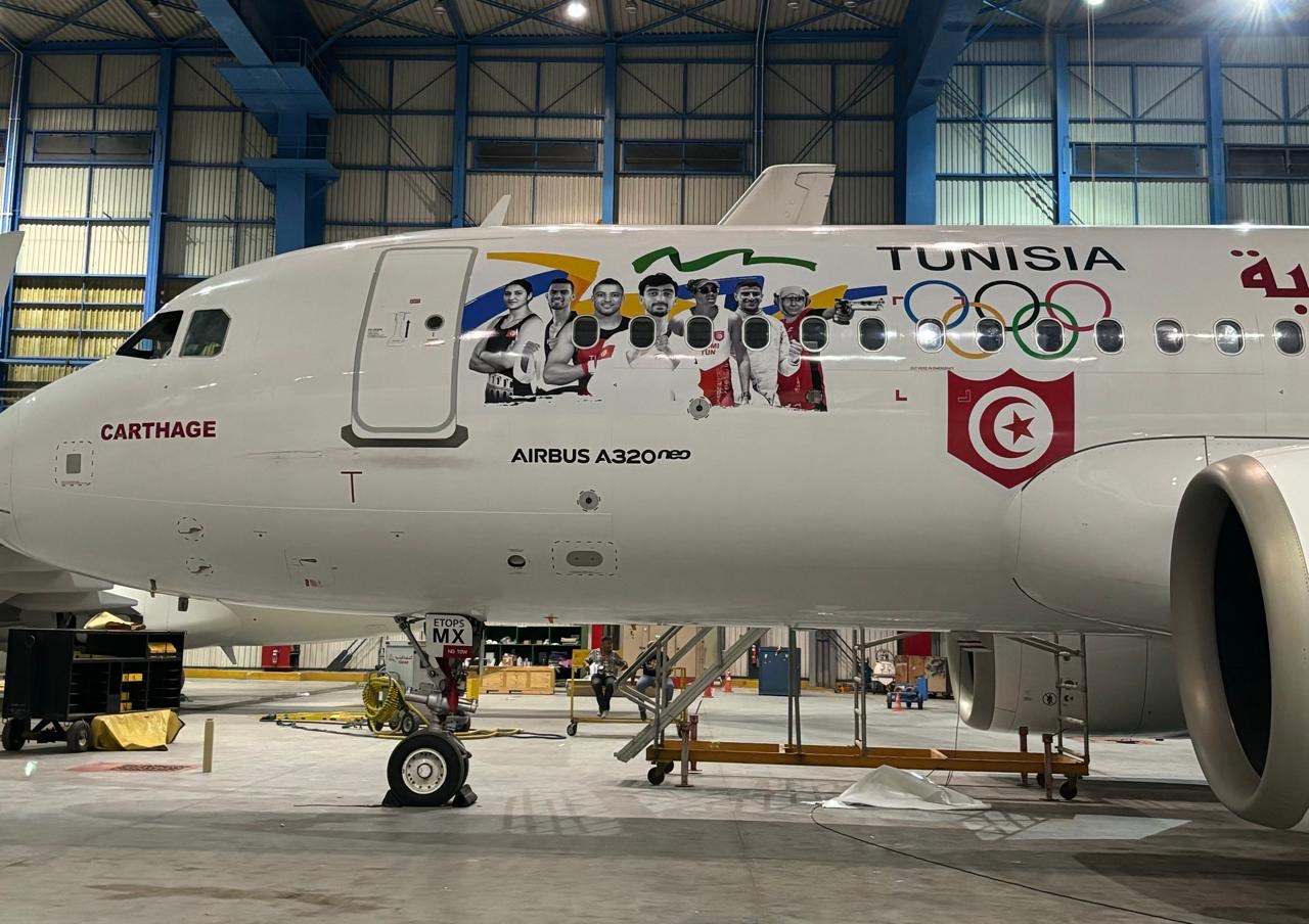 Tunisair dévoile son Airbus A320Neo 