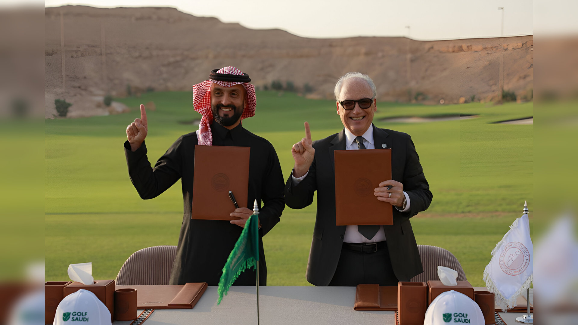 Diriyah Company Hosts Wadi Safar Signature Golf Course and Royal Golf Club Operator Signing Ceremony with Golf Saudi