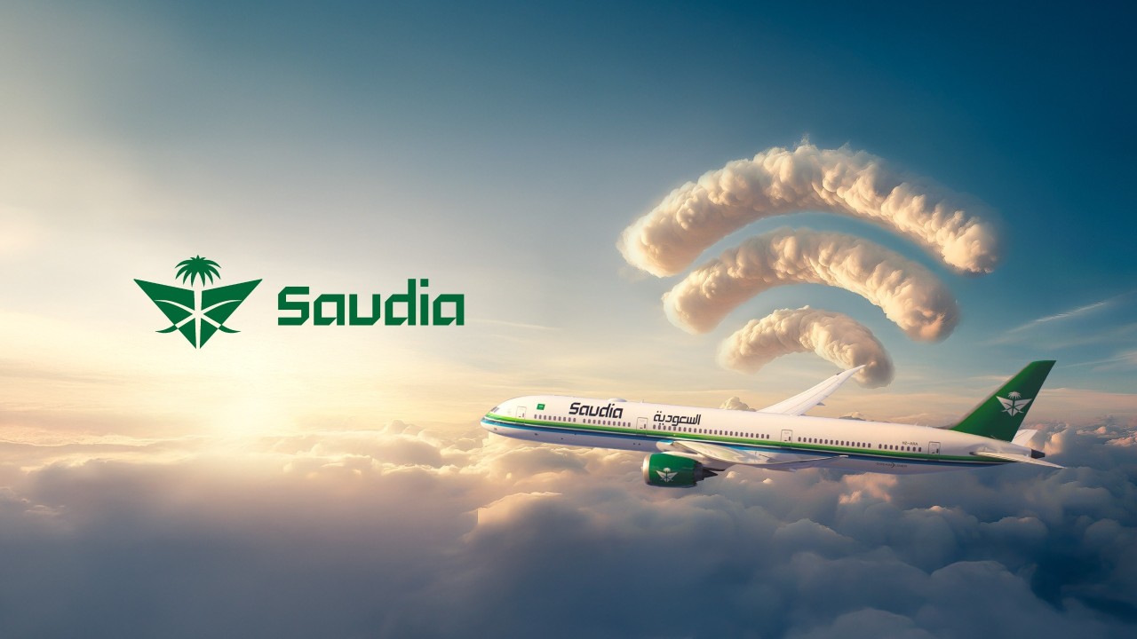 Saudia Launches First Flight with High-Speed Wi-Fi as Part of Digital Transformation Drive