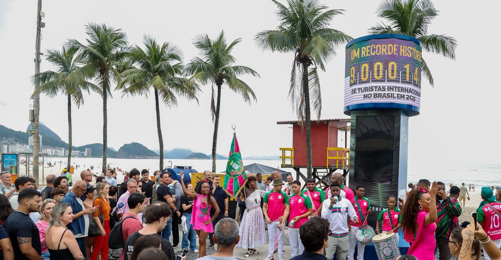 Le Brésil franchit un cap historique : 9 millions de touristes internationaux en 2025