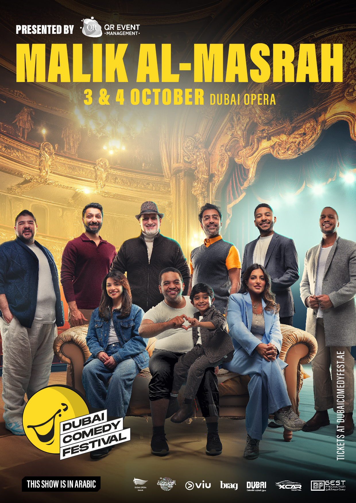 Witness a Powerhouse of Arabic Theatre as Malik Al-Masrah Comes to Dubai Opera this October