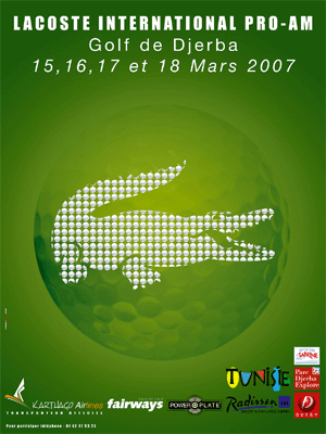 Lacoste remet le tournoi international de golf à Djerba