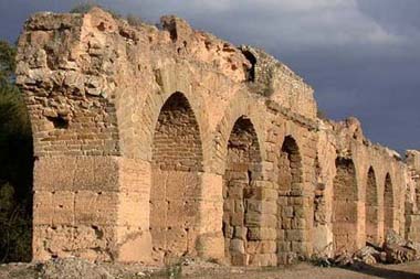 Route de l’eau de Zaghouan à Carthage